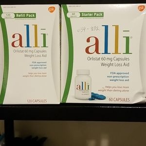 Alli 60mg weight loss capsules. NWOT